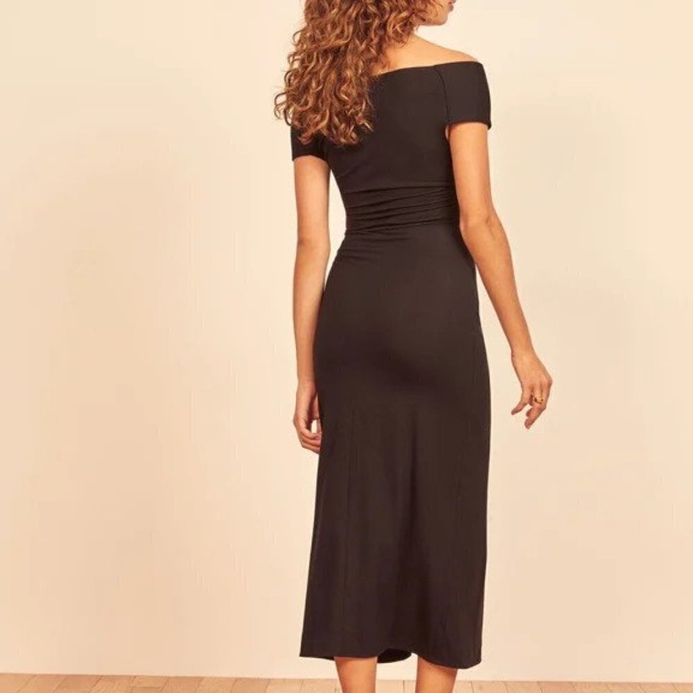 Reformation Cormac Dress in Black size XS NWT - Picture 2 of 10